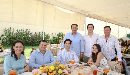  Familia Loredo, Gaby, Pancho, Jorge, Jorge, Juan Pablo, Ale y Tito.