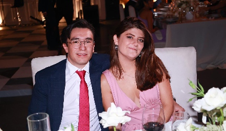  Luis Fernando Echegaray y Paula Bernal.