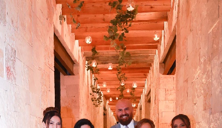 Conchis Avilés, Annie Napo, Rogelio Díaz, Elisa Díaz y Elisa Díaz.