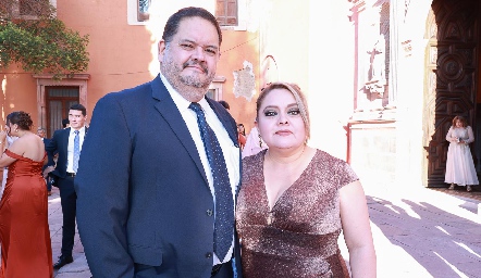 Edith Gallardo e Iván Bear.