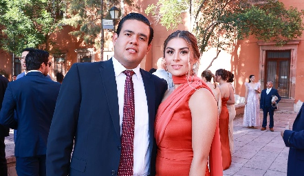 Mariana Ortiz y Edgar Zuñiga.