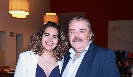  Nicole Arellano y Agustín Félix.