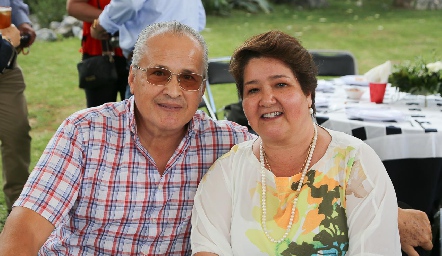  Carlos Brueggeroff y Mónica Berlanga.