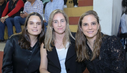  Maite Soberón, Lucía Hernández y Daniela Hernández.