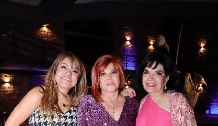  Martha Ríos, Lety Serment y Alicia Flores.