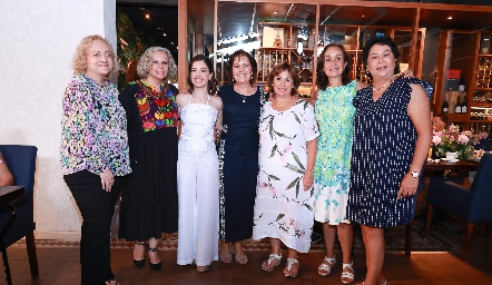  Lety Purata, Esperanza Fernández, Lorena Córdova, Lorena Maza, Cristina Romero González, Lupita Ramírez, Rosy Charqueño.