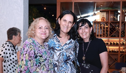  Norma Moheno, Celeste Lapuente y Marusa Maza.