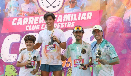  Rodrigo de Alba, Pablo Díaz, Luis Medlich y Javier Meade.