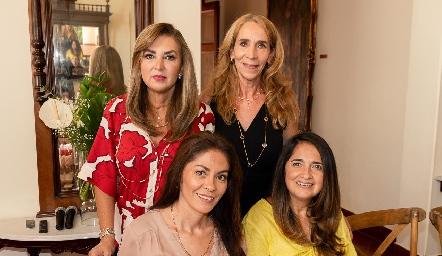  Cristina Mexicano, Gaby Cantú, Yuli González y Eve Cortés.