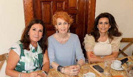  María Cecilia Mancilla, Sara Lamas y Martha Elena Jasso.