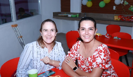  Ariadni Stavros y Nuria Lozano.