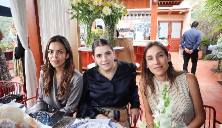  Sandra García, Daniela Muriel y Sofía Villaseñor.