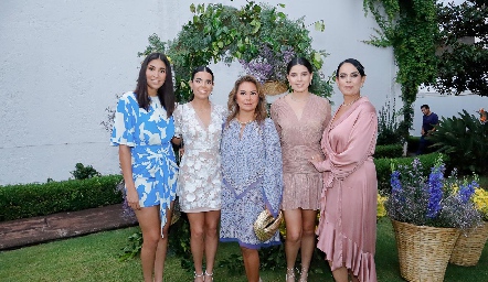  María Paula y Marily Tobías, Maru Díaz Infante, Pepi y Marily Tobías.