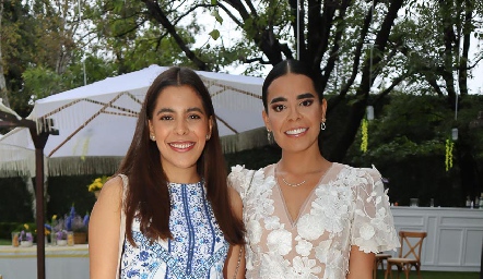  Cristina Monzón y Marily Tobías.