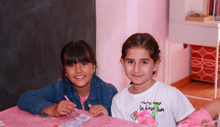  Luciana Rivera e Inés Güemes.