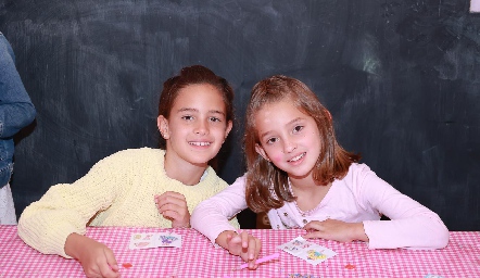  Valeria Cortés y María Inés Zamanillo.