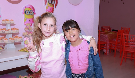 Elena y Luciana Rivera.