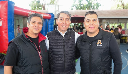  Roberto Jiménez, Víctor Martínez y Jacobo Arredondo.