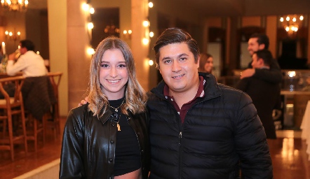  Mariana O’Farril y David Carreón.