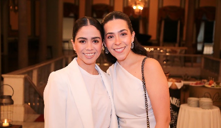  Ale Arauz y Sabrina Carrillo.