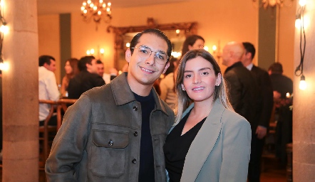  Raúl Sebastián Esquivel y Catalina Somohano.