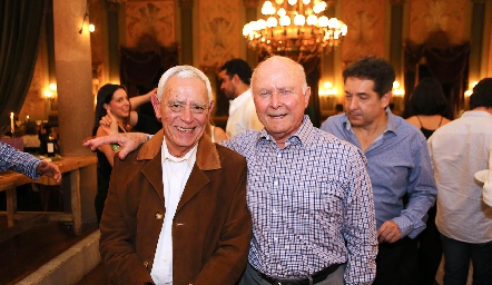 Ricardo Mendizábal y Salvador Félix.