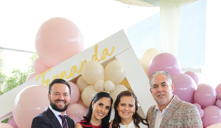  Francisco de Alba, Vanessa Rodríguez, Fernanda de Alba, Begoña López Wagner, Alexander Sharp.