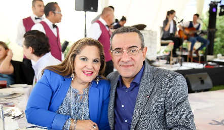 Coco Medrano y Jorge Navarro .