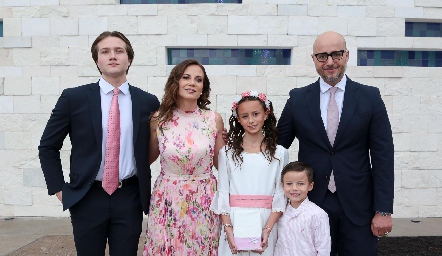  Edgardo Rubín de Celis, Loary Cabrera, Ana Victoria Pedroza, Chema Pedroza y Salvador Pedroza.