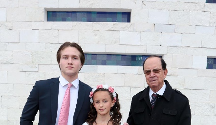  Edgardo Rubín de Celis, Ana Victoria Pedroza, Chema Pedroza y Salvador Pedroza.