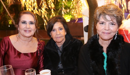  Ana Mérida Trejo, Silvia Ocaña y Silvia Trejo.