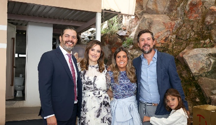  Fernando Toranzo, Adriana Medina, María José Barragán, Diego y Luisa Rodríguez.