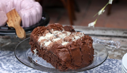  Mesa de postres.