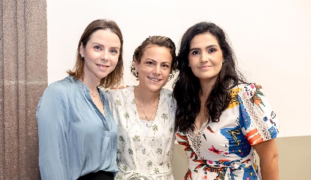  Sofía Valladares, María José Foyo y María José Velázquez.