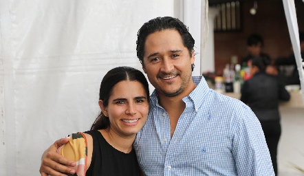  Carla Vonder Meden y Juan Carlos Enríquez.