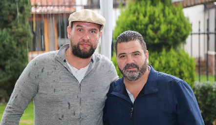  Nelson Sangüesa y César Rábago.