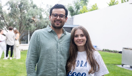  Santiago Agraz y Ana Paula Villalobos.