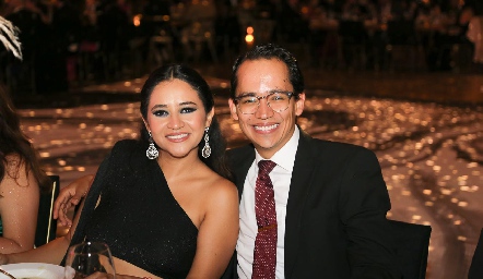  Érika Noyola y Omar Guzmán.