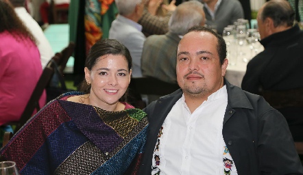  Adriana Maza y Javier Uría.