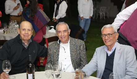  Antonio Burgos, Antonio Acebo y Javier Moreno.