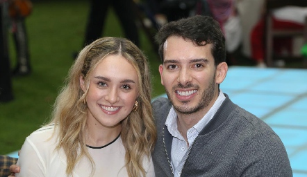  María Uría y Benjamín Martín Alba.