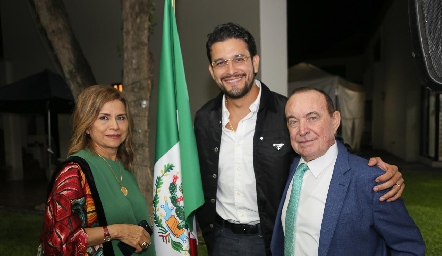  Koky Medina, Héctor Álvarez y Abelardo Uria.