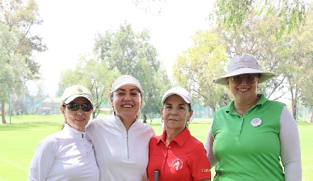  Cony Villasuso, Libet Olivas, Tere Foyo y Lili Cantalapiedra.