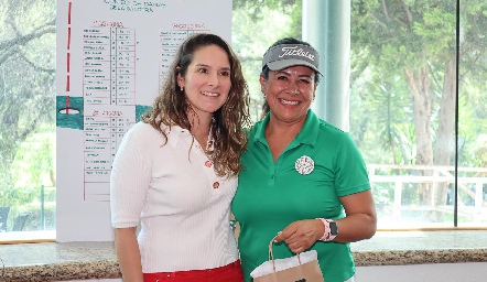  Érika Von Der Meden y Norma Ramírez.