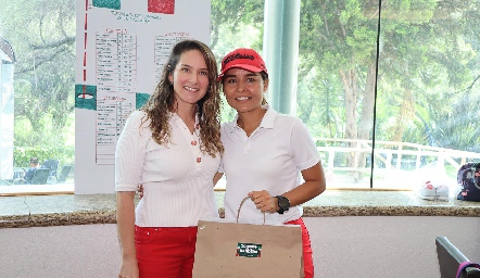  Érika Von Der Meden y Lorena Torres.