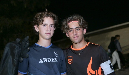  Diego Torres y Diego Carreras.