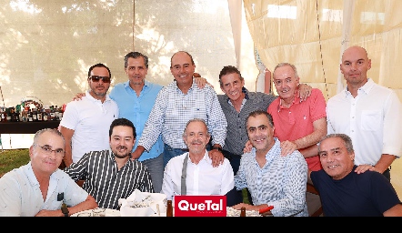  Alejandro Stevens, Carlos de los Santos, Calolo Pérez, Antonio Adrián, Javier Álvarez, Alejandro González, Ricardo Balbontín, Gerardo Gómez, Francisco de la Rosa, Alejandro Anaya y Arturo González.