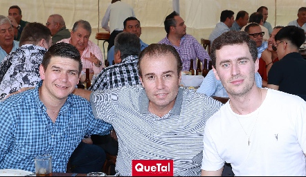  Fernando Pérez, Mauricio Lizaola e Iñaki Mendizábal.