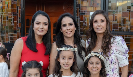  Mariana Meade, Sofía Estrada, Ale Díaz Infante, Renata, Julia y Annia.