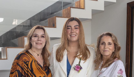  Gaby Lozano, Ana Gaby Motilla y Anabel Gaviño.